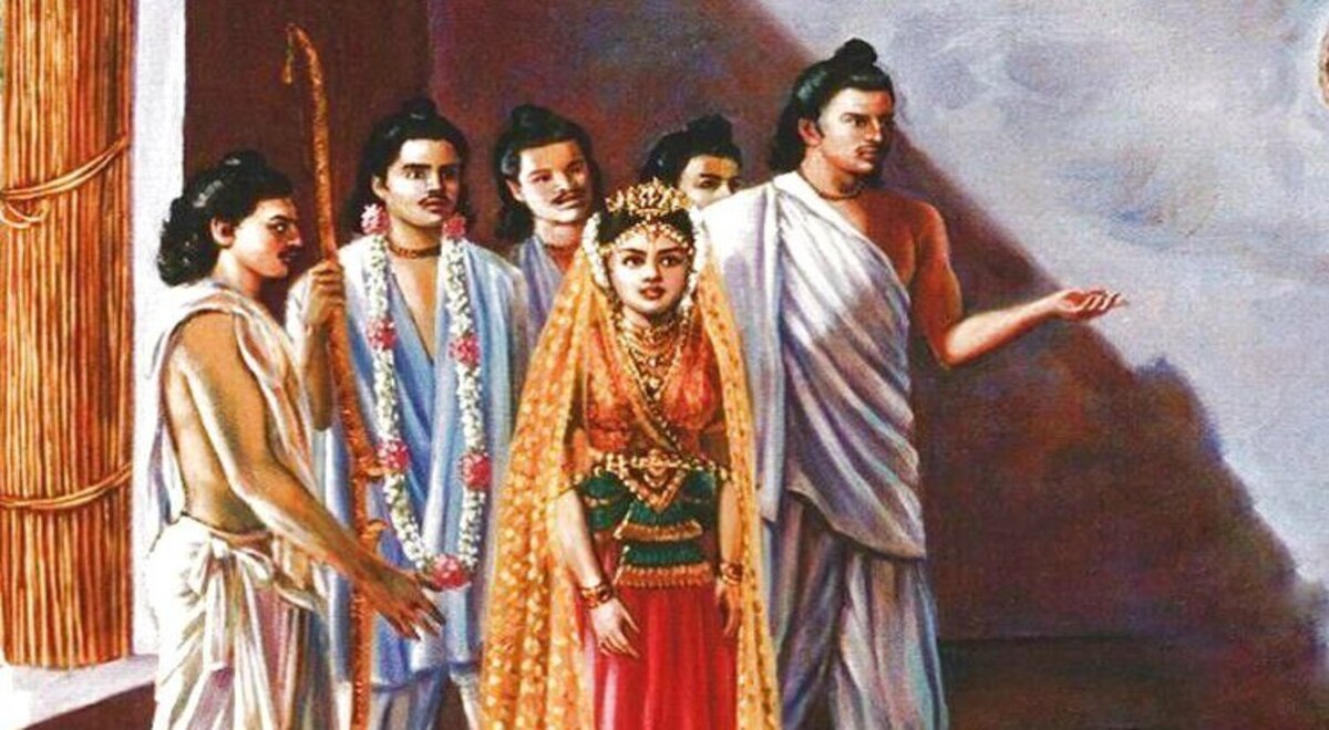 The Story of Draupadi and Her “Five Husbands” - Indic Today