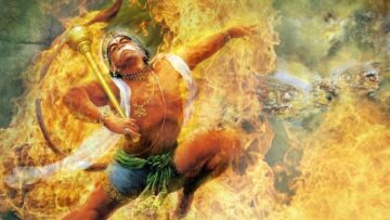 Hanuman vs Ravana  – Episode from Sundara Kanda