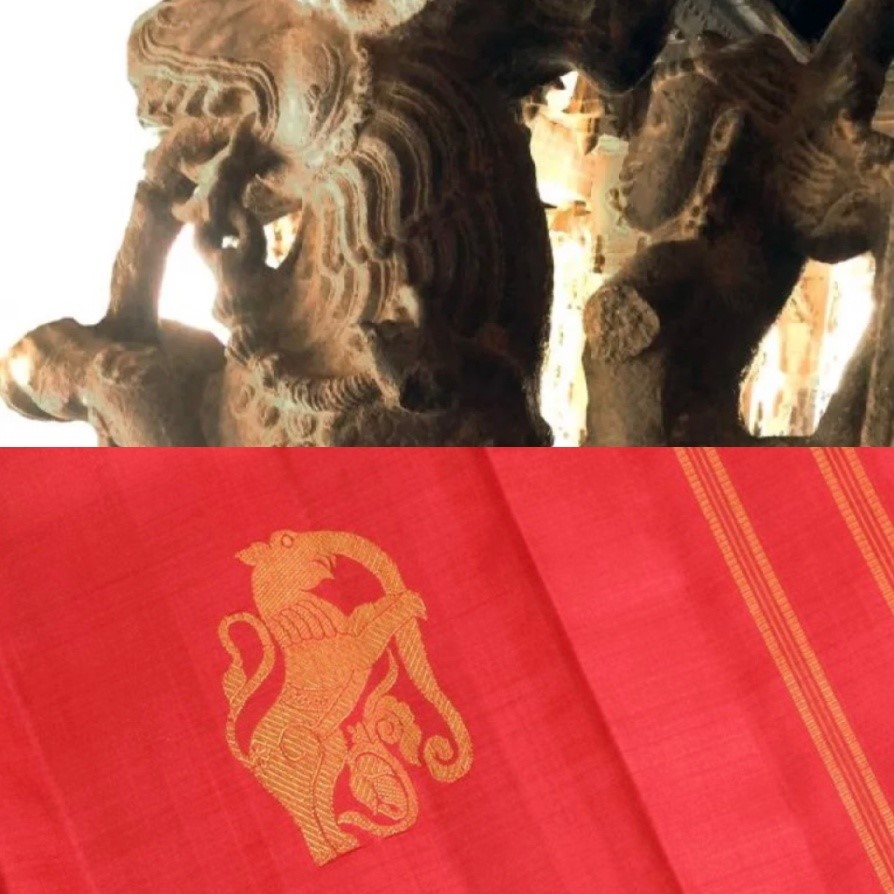 Sacred Synergy : The Connection Between Temple Sculptures And Woven Motifs  In Kanchipuram Sarees - Indic Today