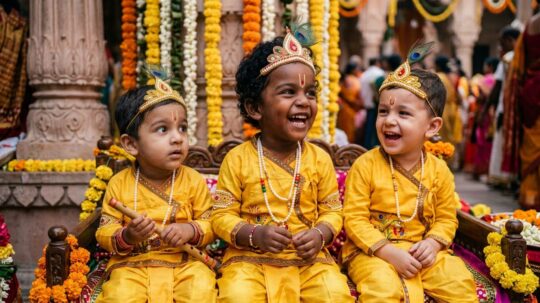 Celebrating the Krishna Within our Little Ones